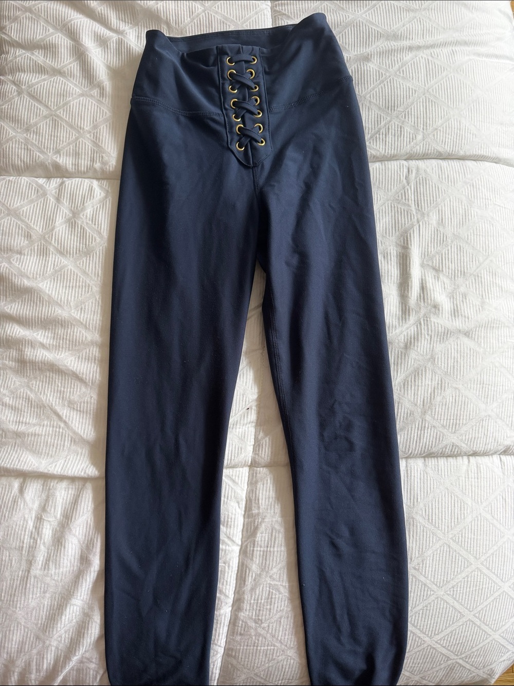 WEWOREWHAT lace up leggings